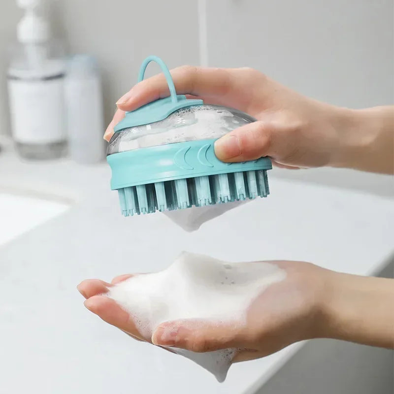 Bathroom Puppy Big Dog Cat Bath Massage Gloves Brush Soft Safety Silicone Pet Accessories for Dogs Cats Tools Mascotas Products