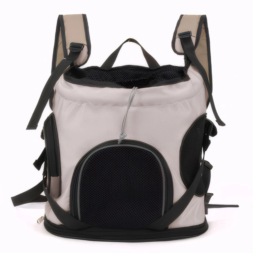 Portable Pet Bag Carrier Large Capacity Outdoor Travel Backpack for Cats Small Dogs Breathable Cat Carrying Bag Pet Supplies