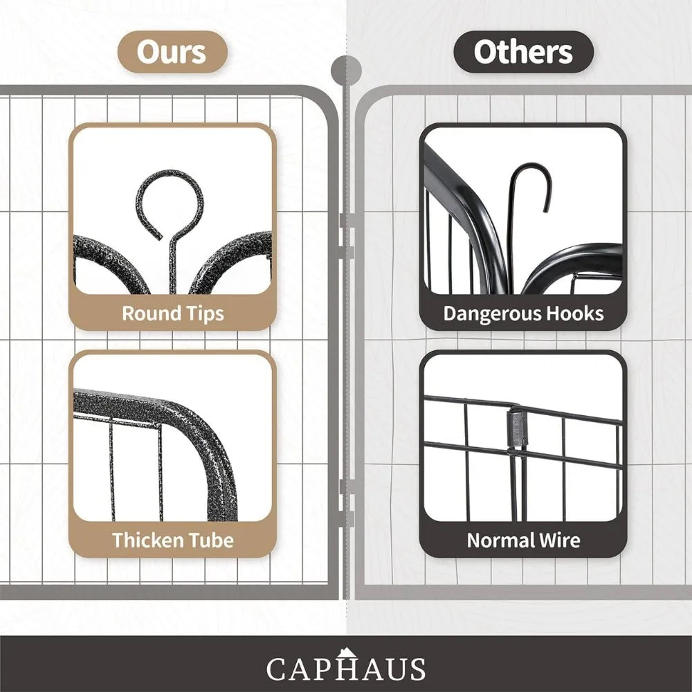 Height Bold Metal Foldable Heavy-Duty Pet Playpen with Door, Available in 32 Panels Indoor/Outdoor Portable Kennel,