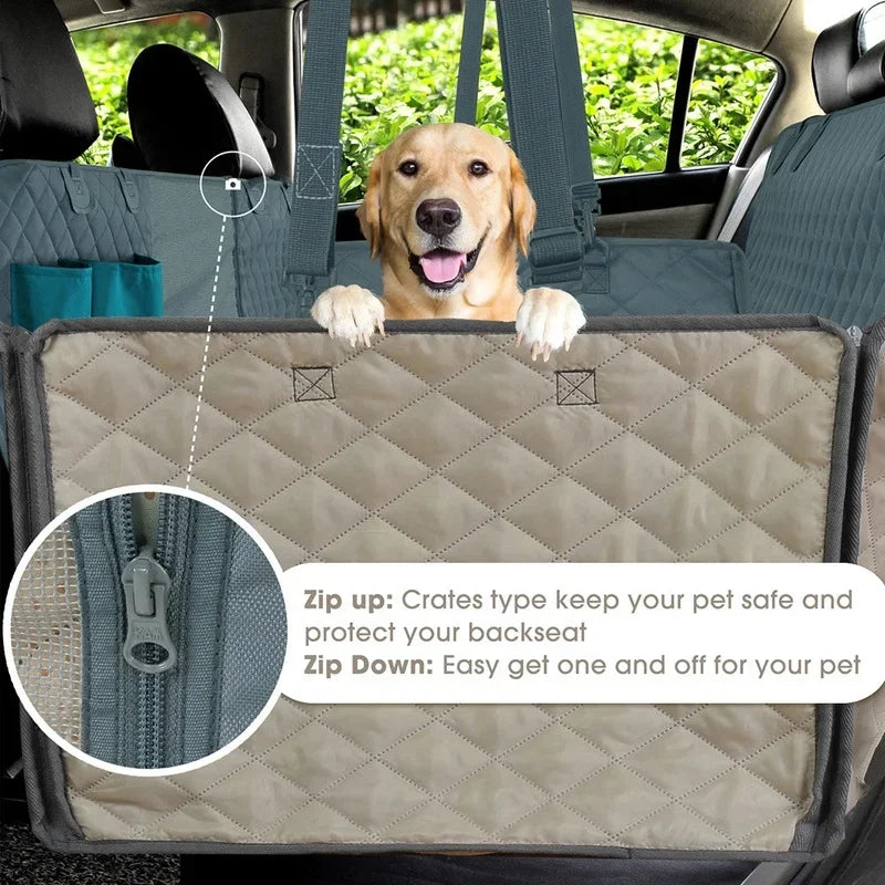 Dog Carriers Waterproof Pet Car Seat Cover Mats Pet Carrier for Dogs Accesorios Car Rear Back Mat Pet Travel Cat Dogs Protector