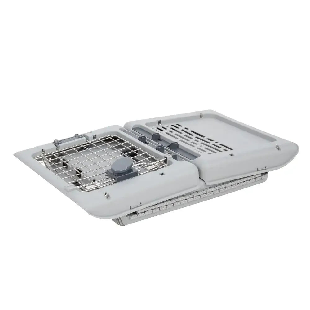 Portable Dog Kennel Collapsible Plastic Small 19" Lightweight Durable Ventilated Gray