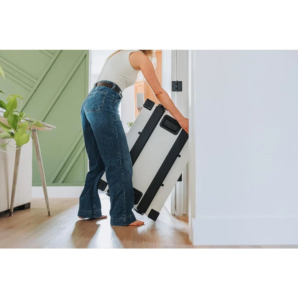 Impact Collapsible Dog Crate - Foldable Hard Crate for Large Dogs - Heavy Duty Travel Kennel with Powder-Coated Aluminum - Quick